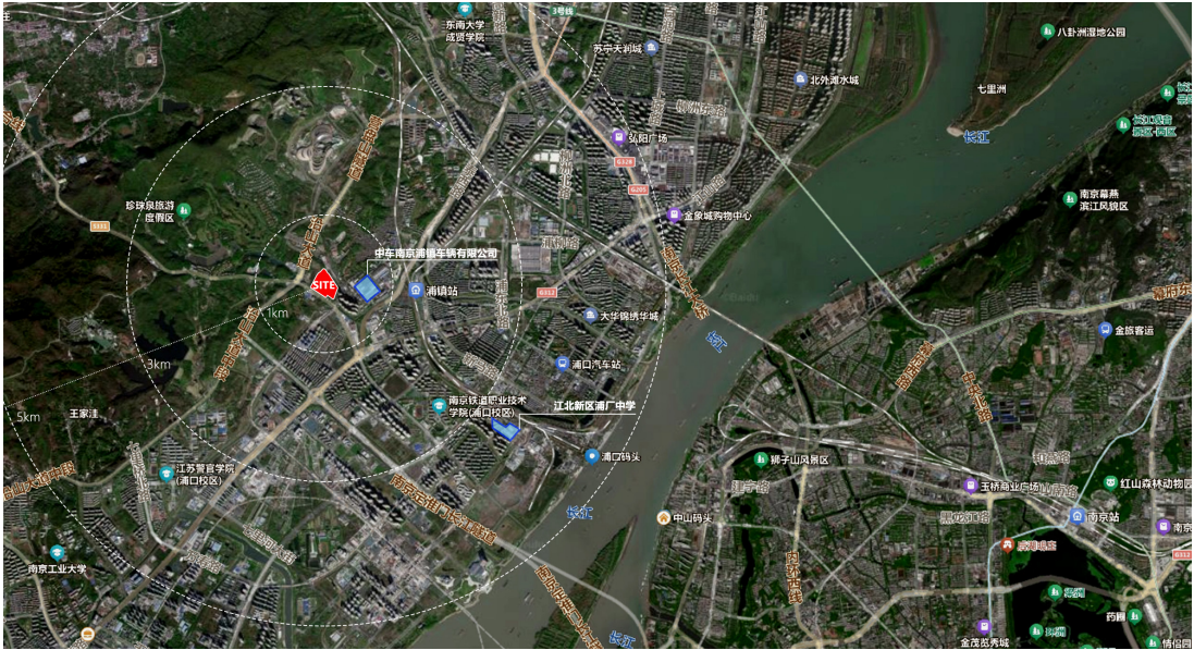 南京市江北新区浦厂高中新建工程